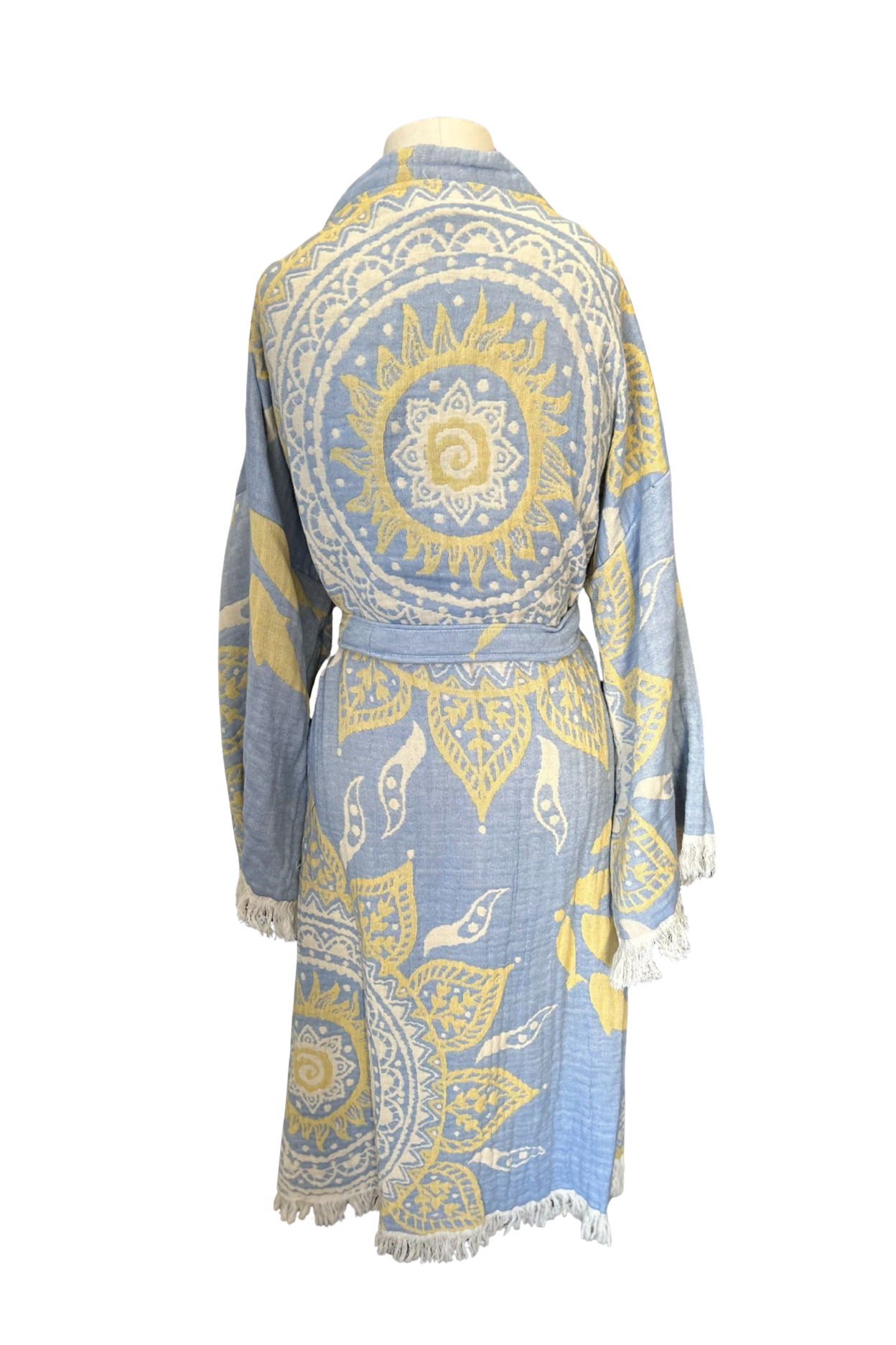 Sunburst Robe in Light Blue