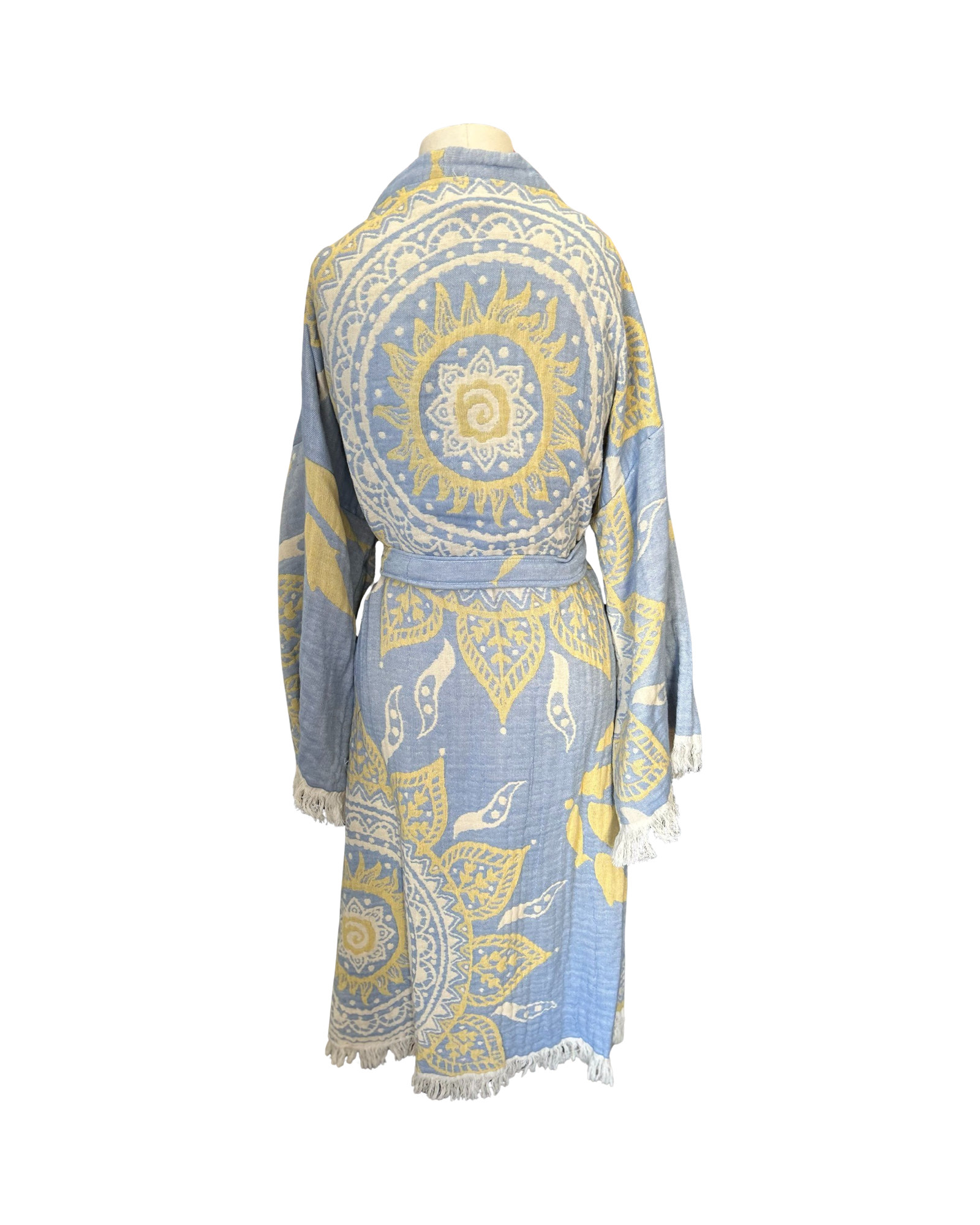 Sunburst Robe in Light Blue