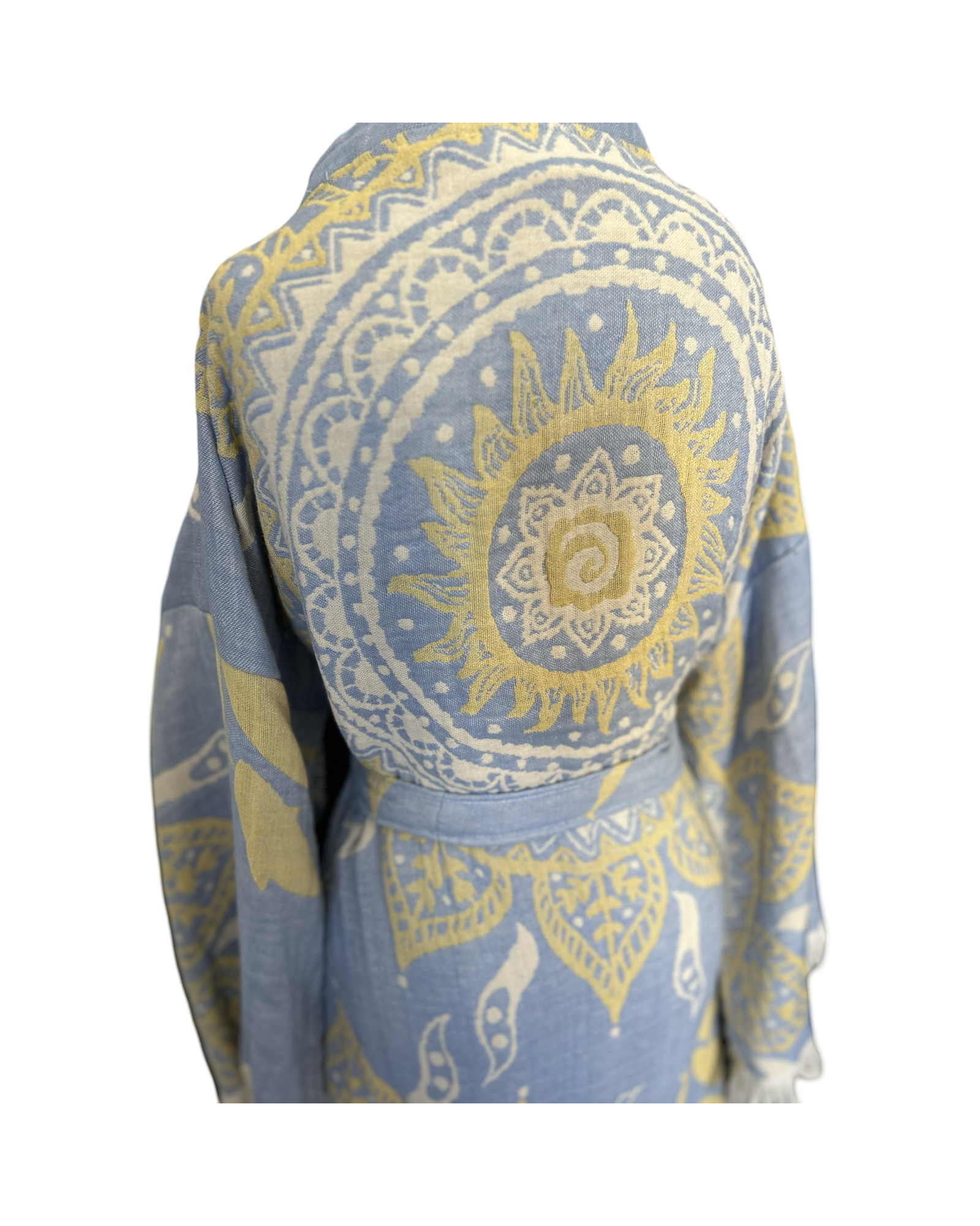 Sunburst Robe in Light Blue