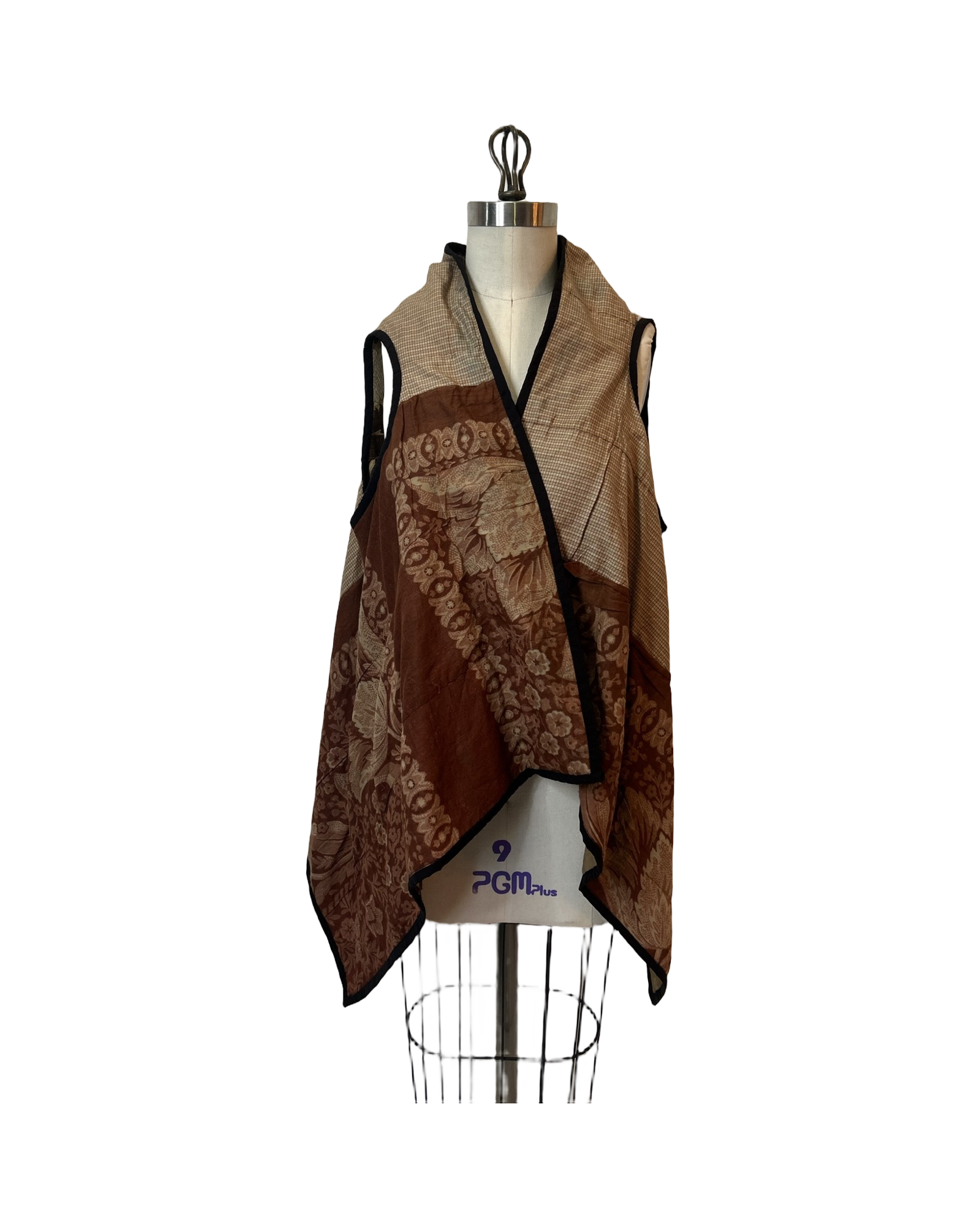 Reversible Suzani Wrap Vest