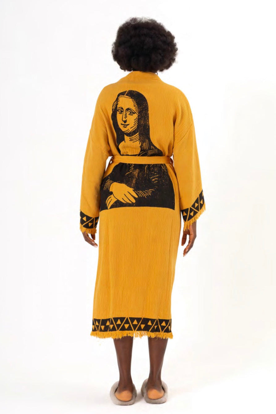 Mona Lisa Robe in Gold