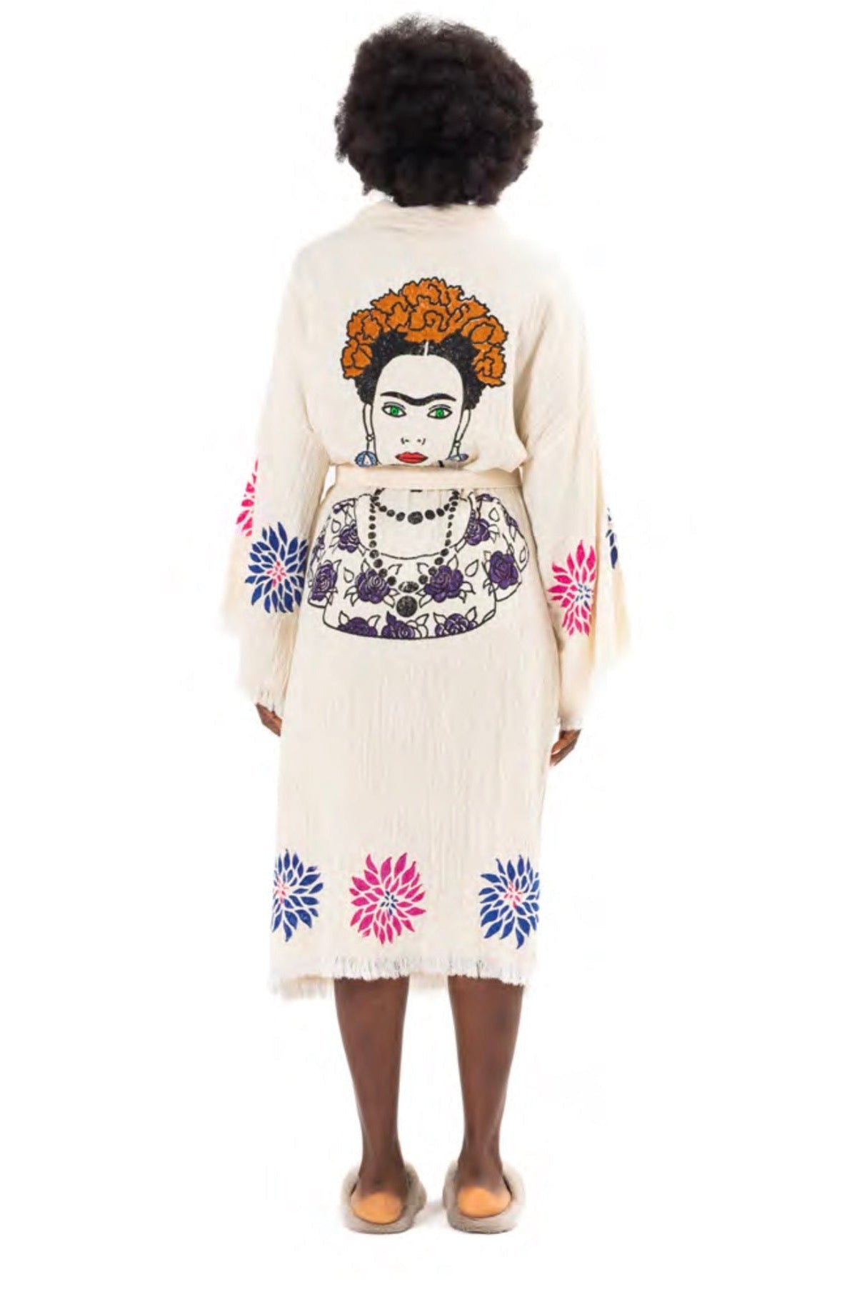 Frida Robe in Cream