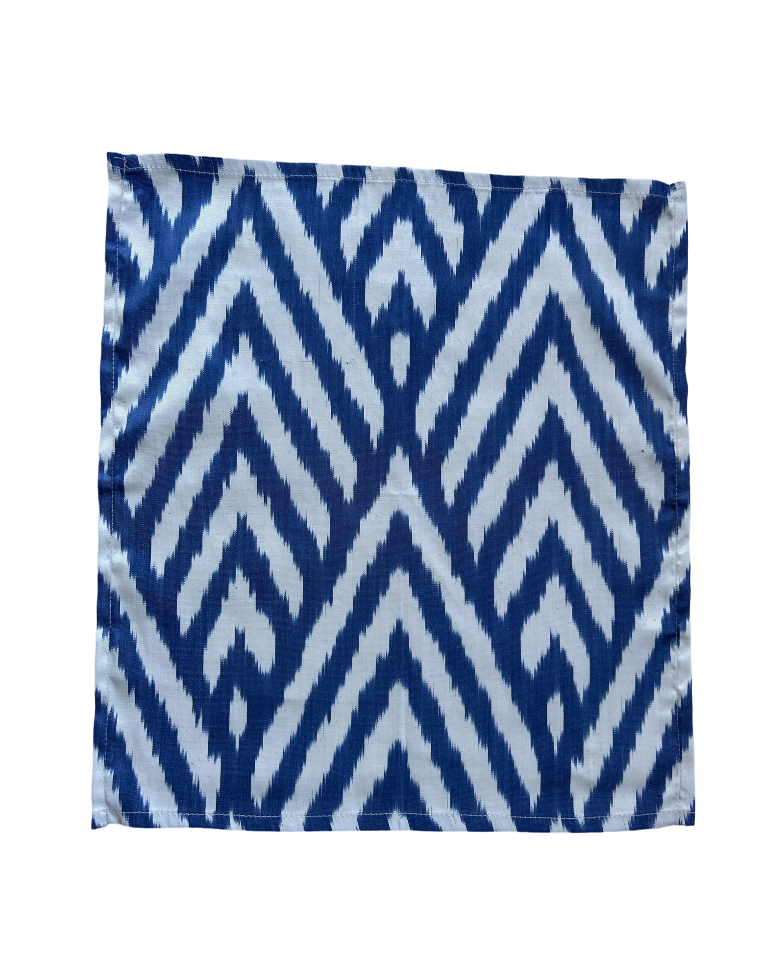 Blue & White V Bandana