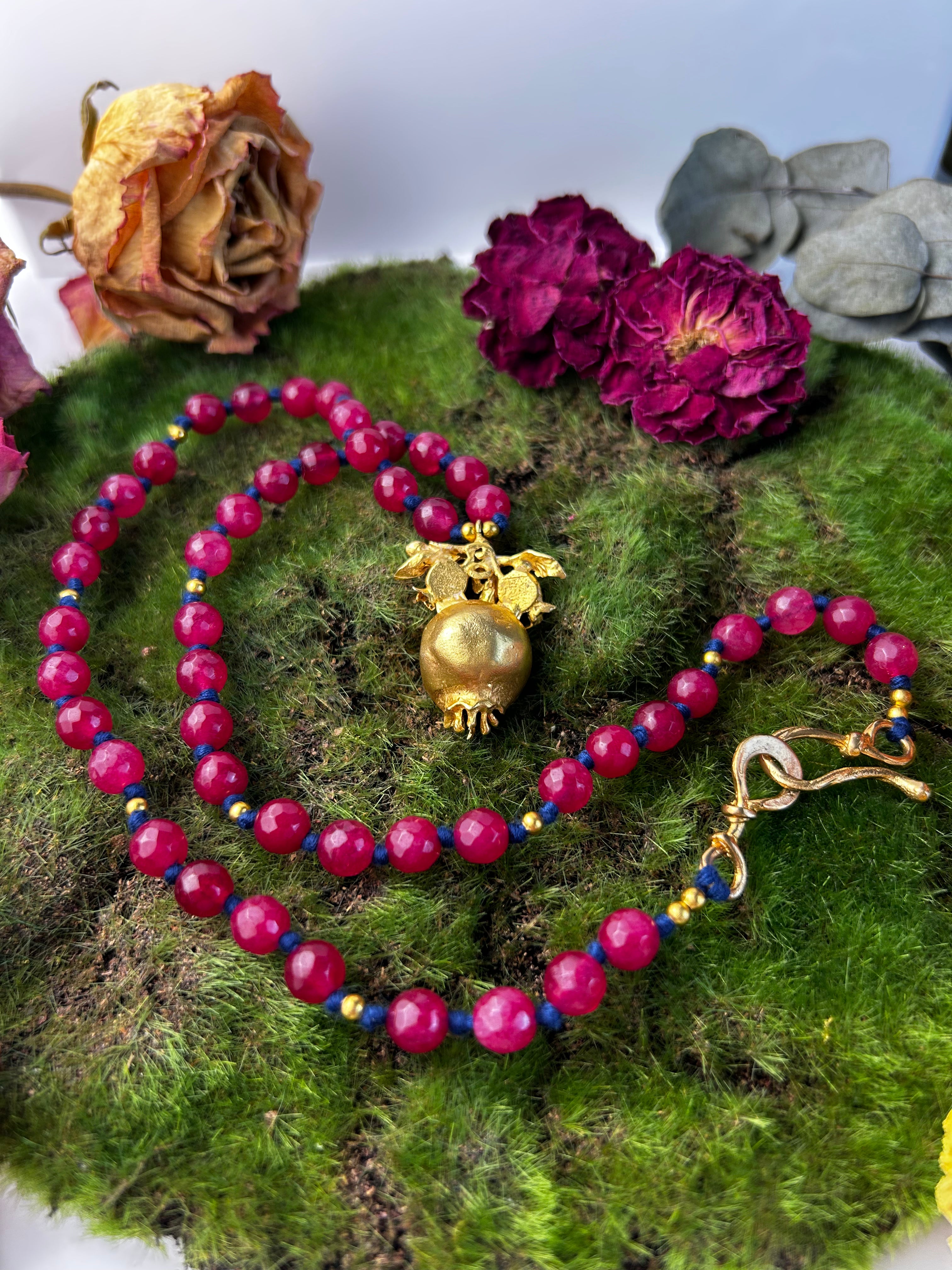 Pomegranate Necklace