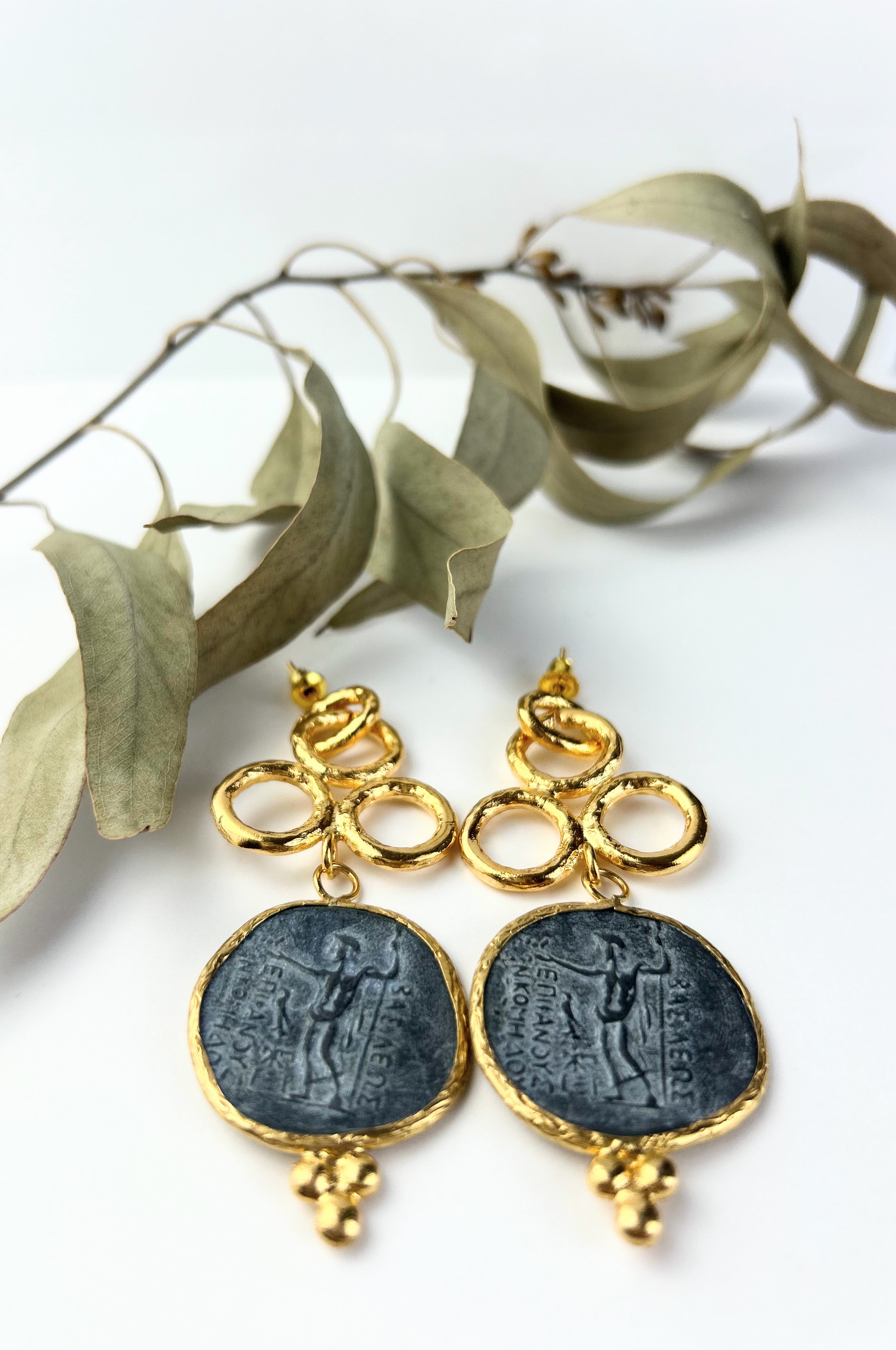 Triple Dionysus Earrings