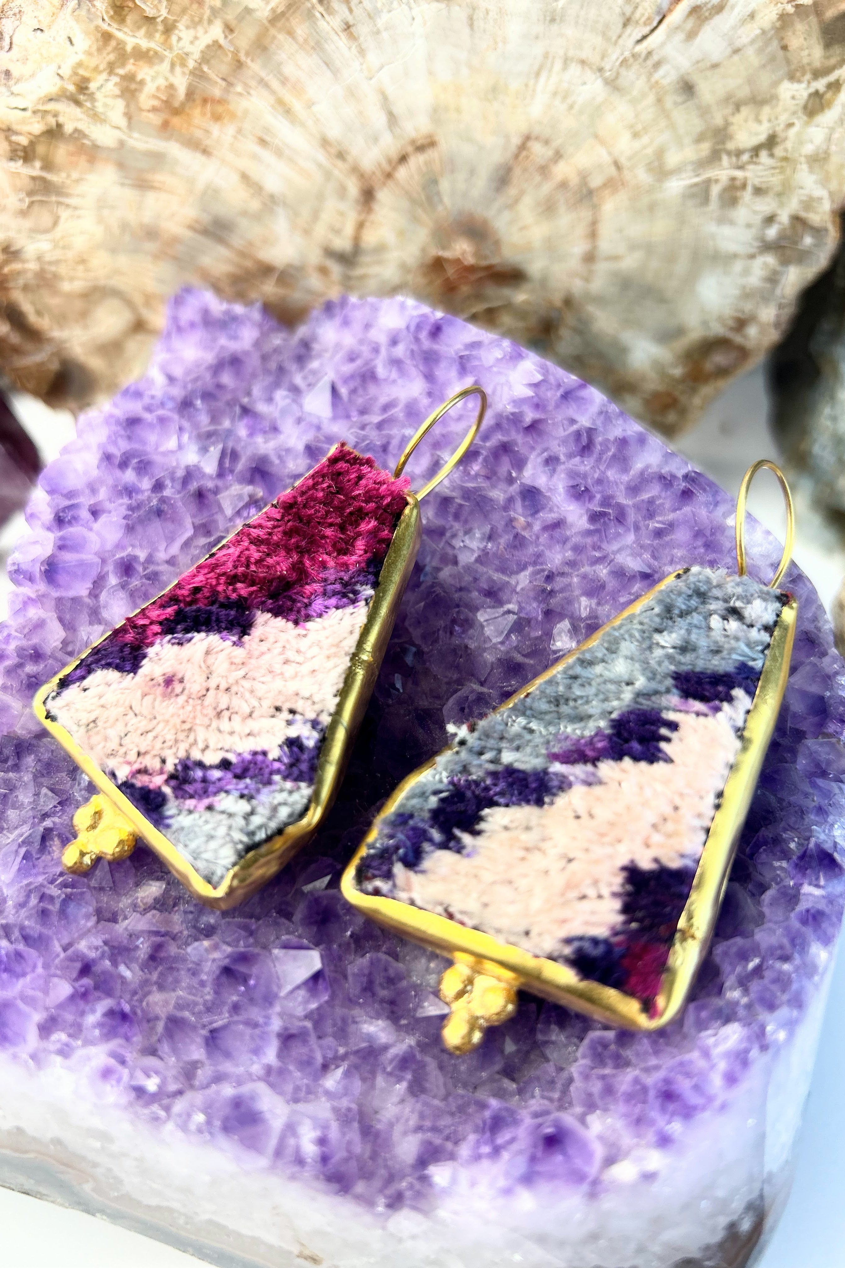 Ikat Earrings