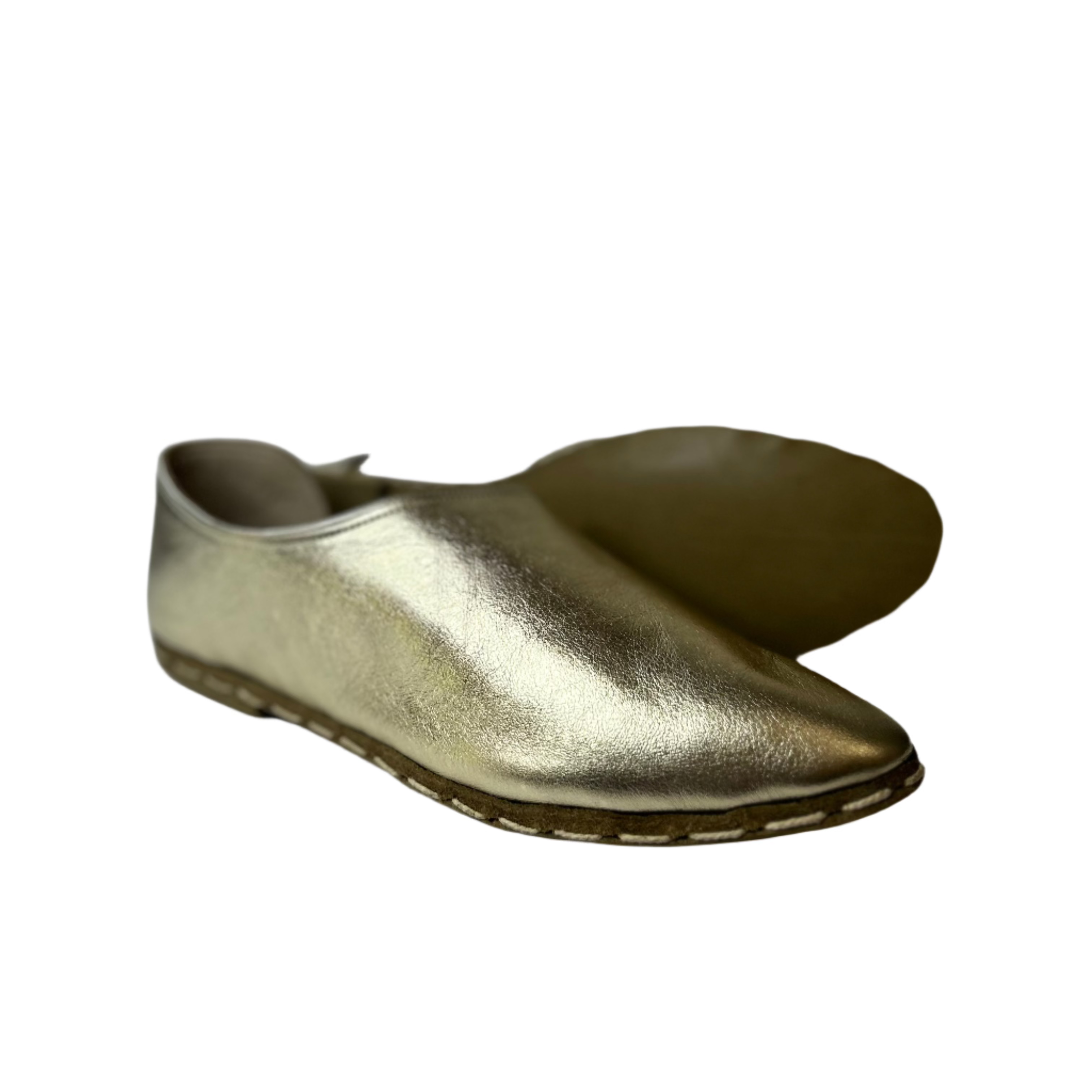 Antalya Loafers in Gold