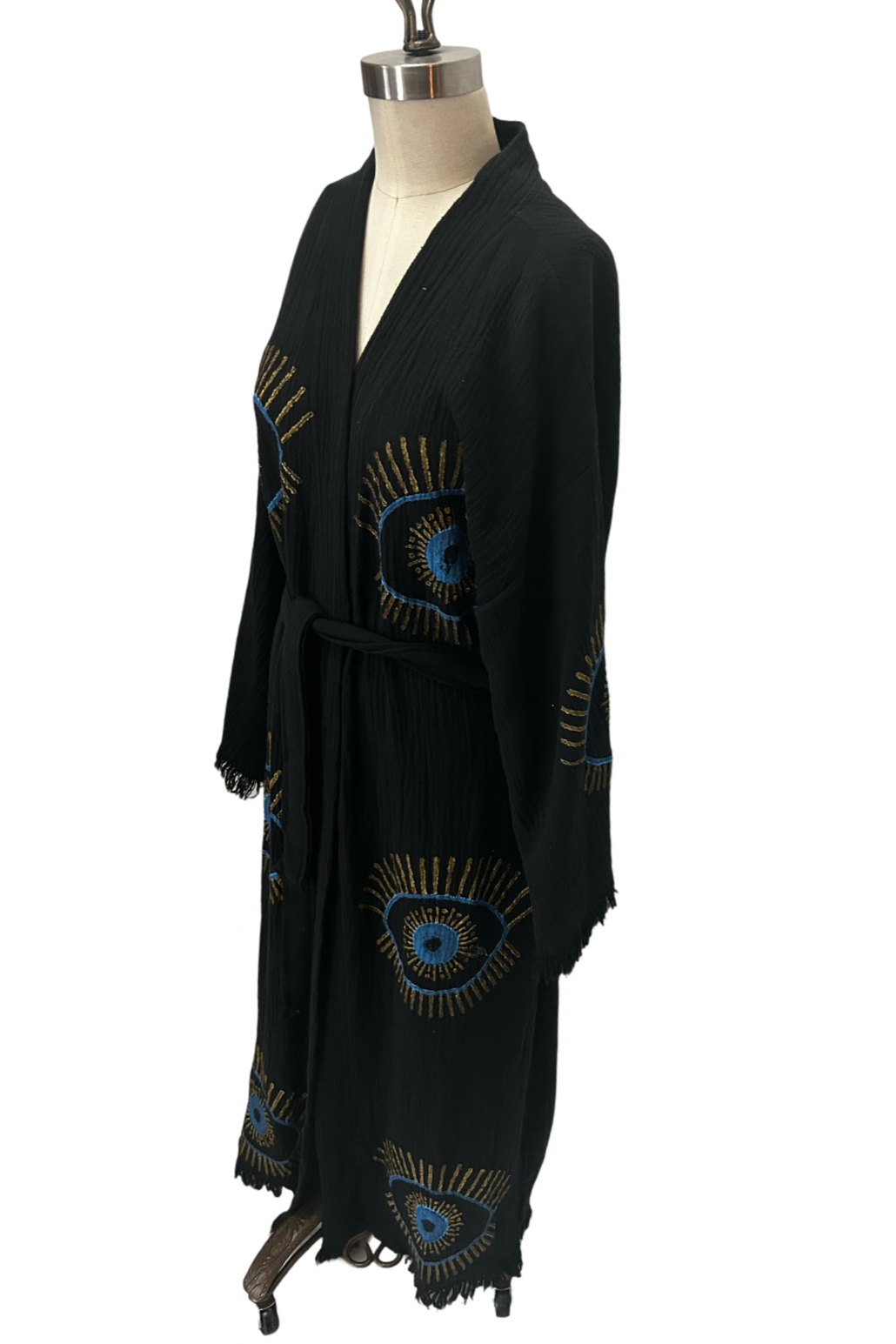 Evil Eye Robe in Black