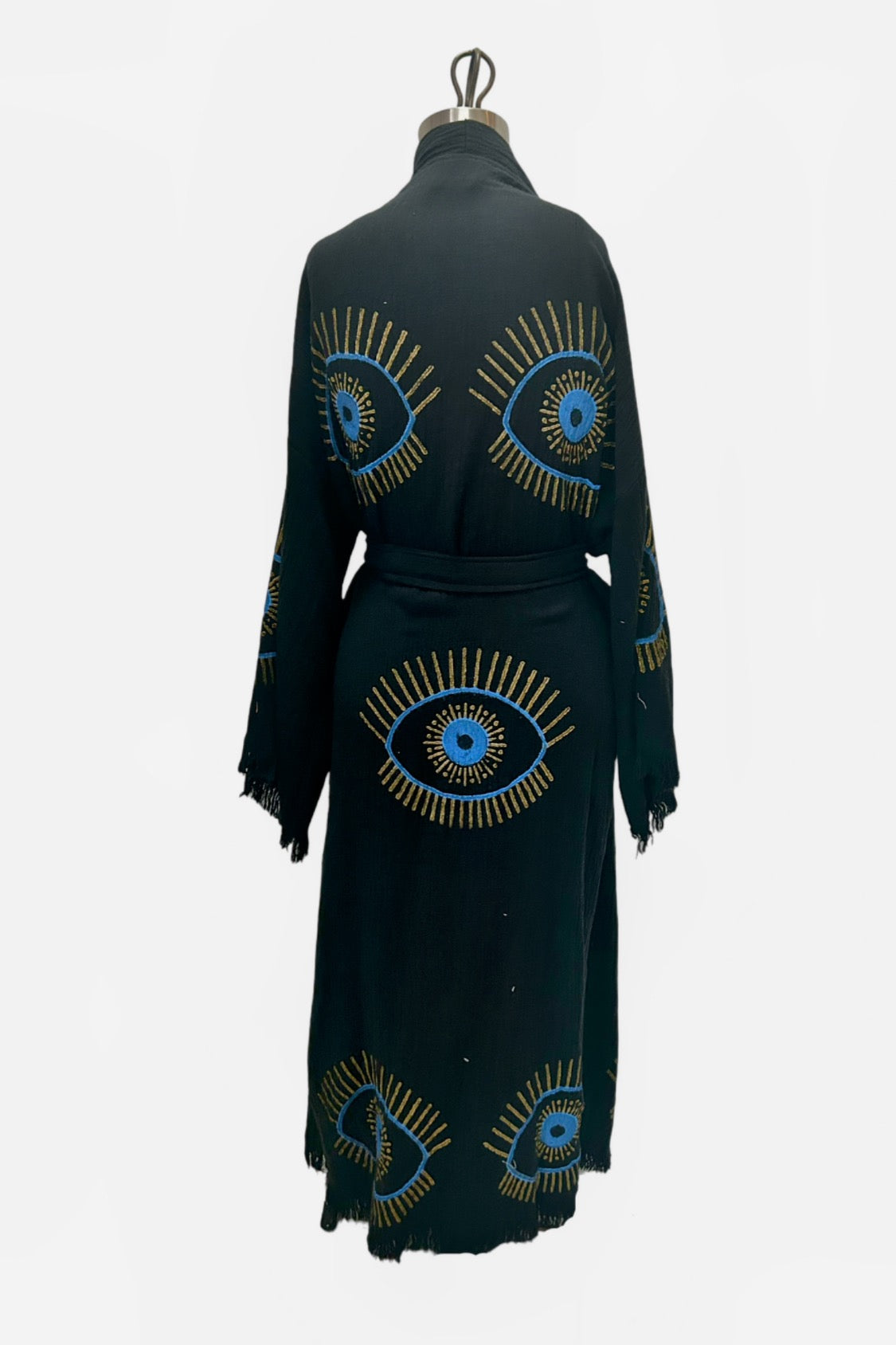 Evil Eye Robe in Black