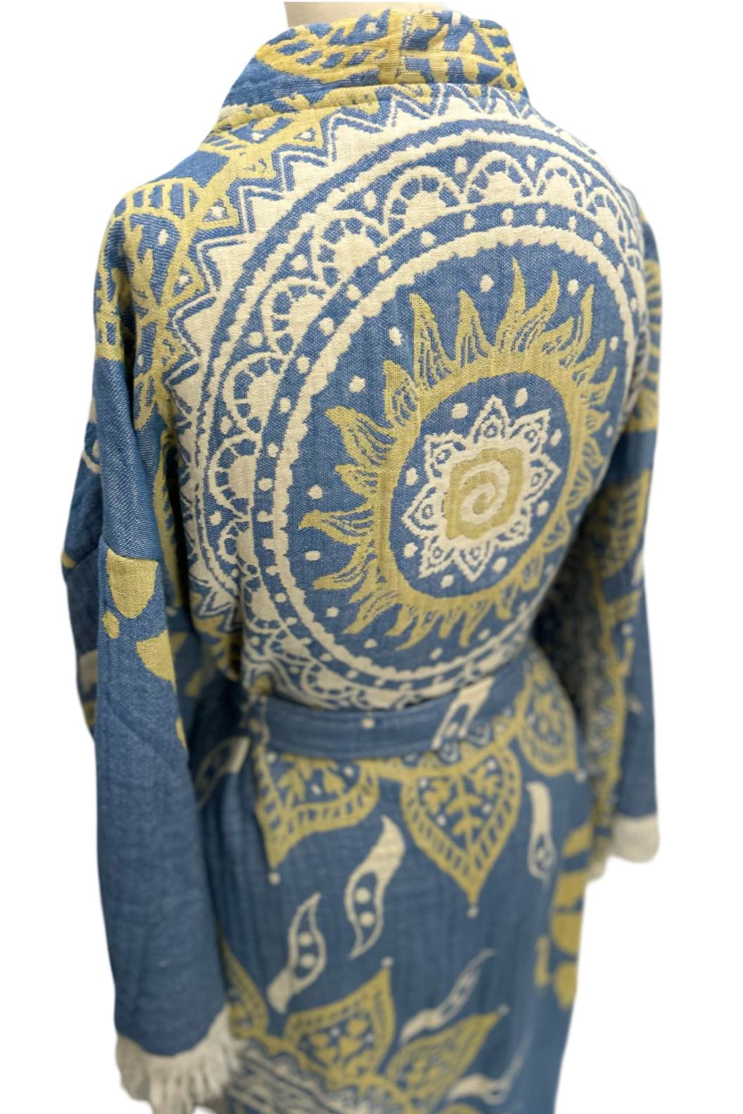 Sunburst Robe in Blue