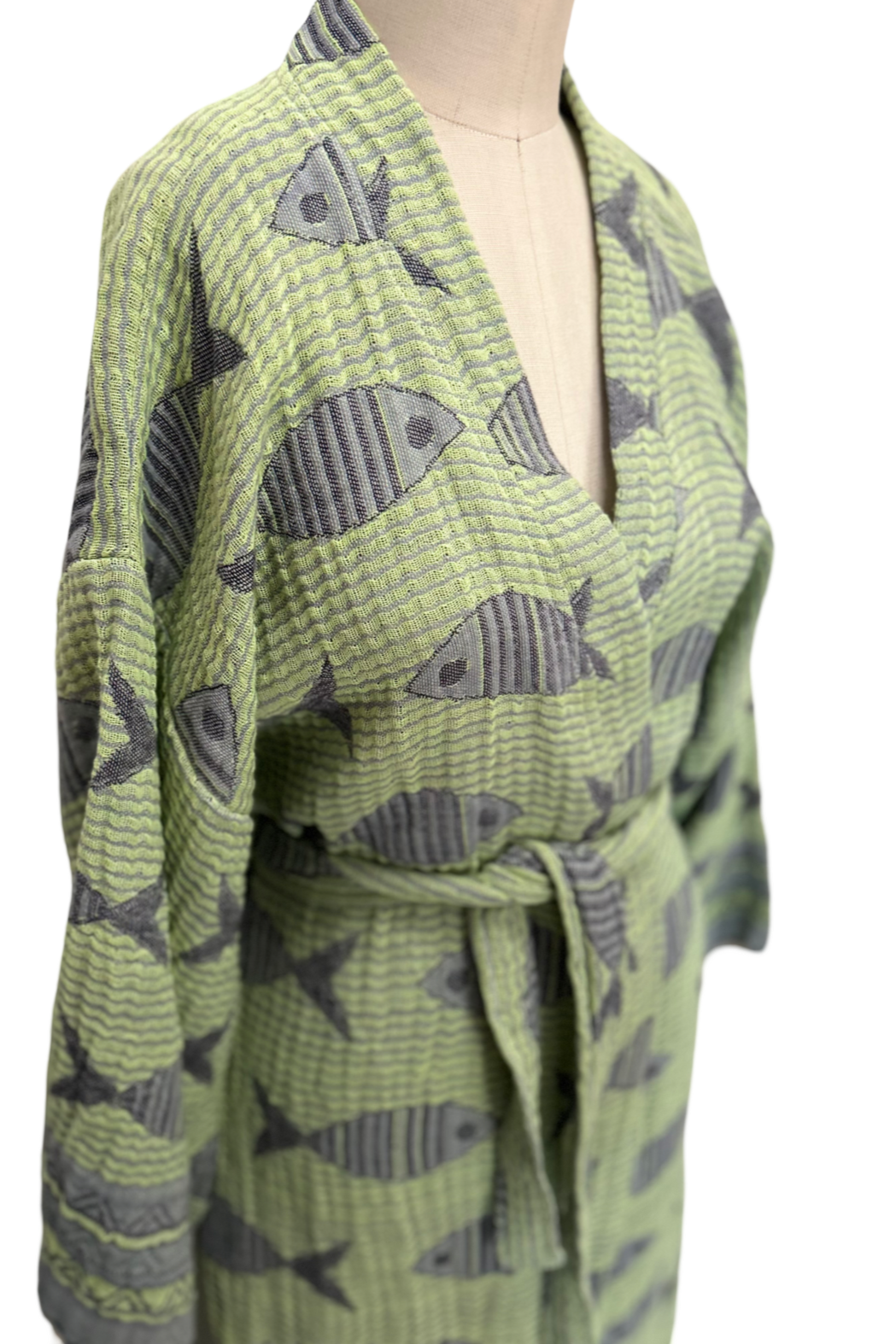 Pisces Robe in Green