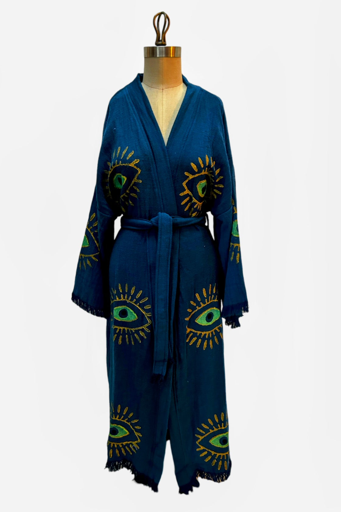 Evil Eye Robe in Blue