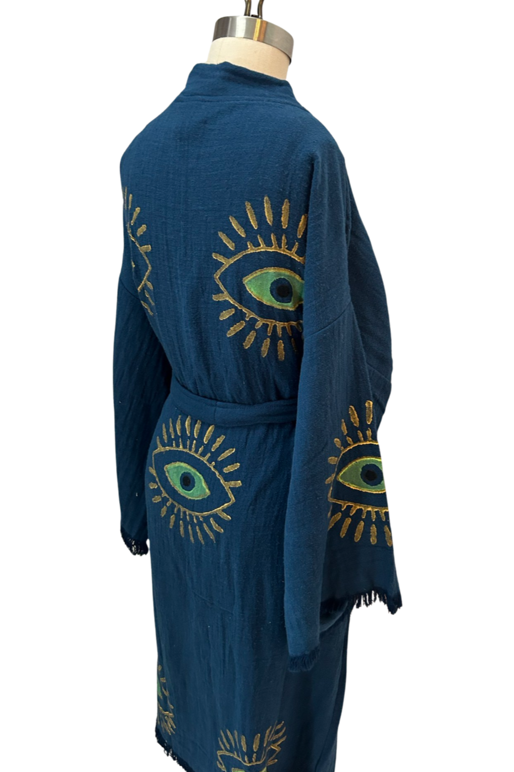 Evil Eye Robe in Blue