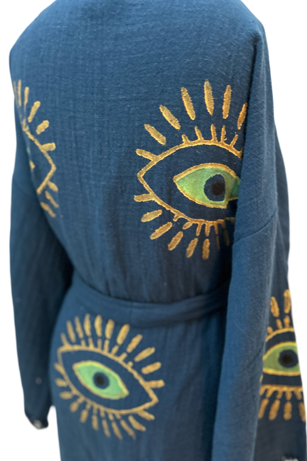 Evil Eye Robe in Blue