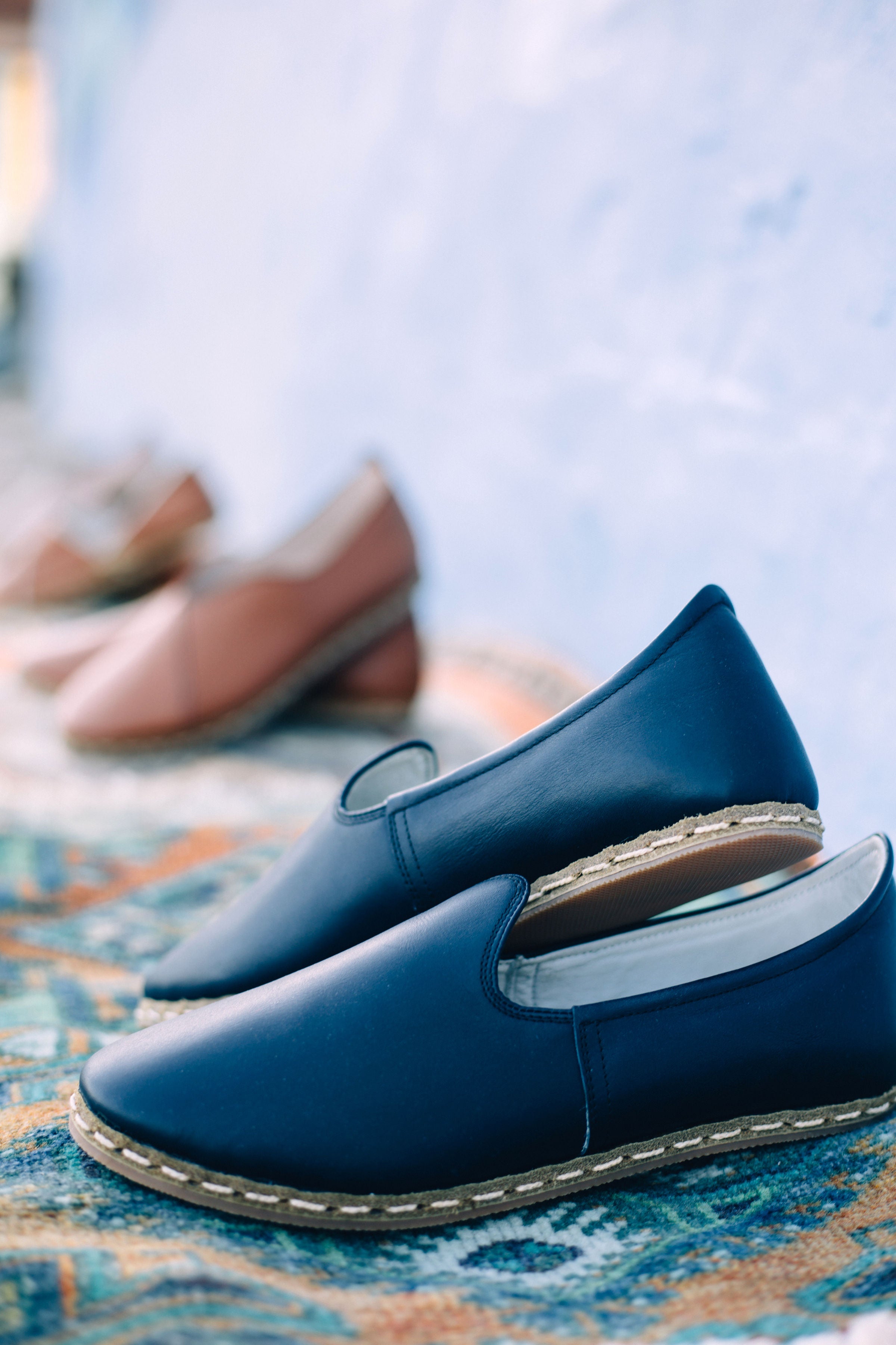 Emir Loafers in Navy