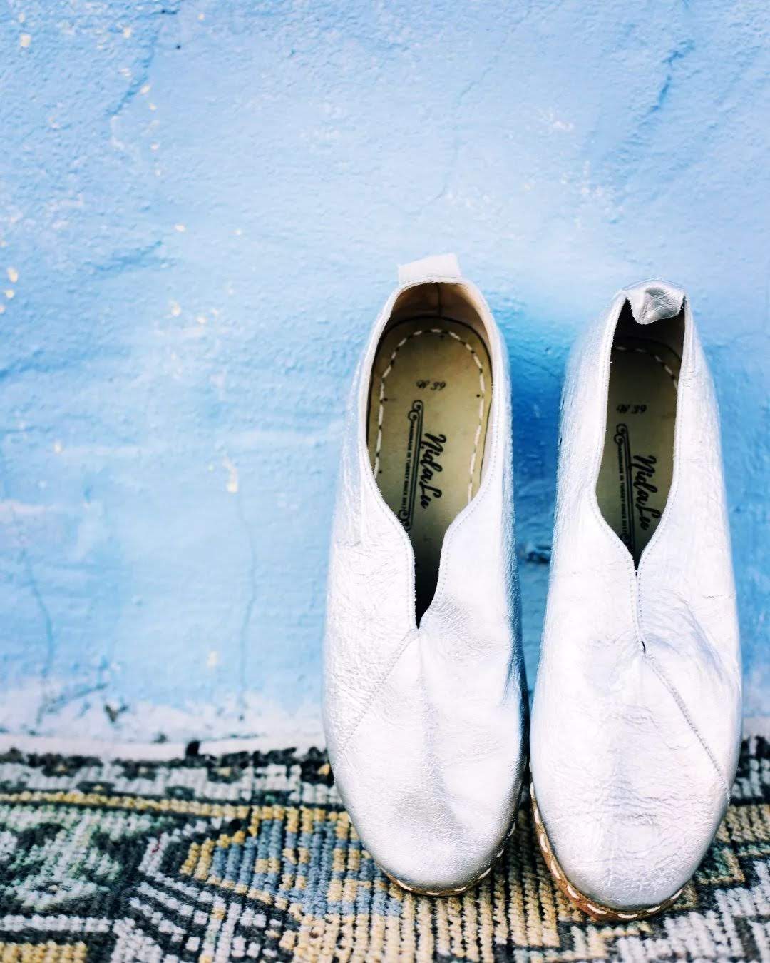 Lu Loafers in Silver