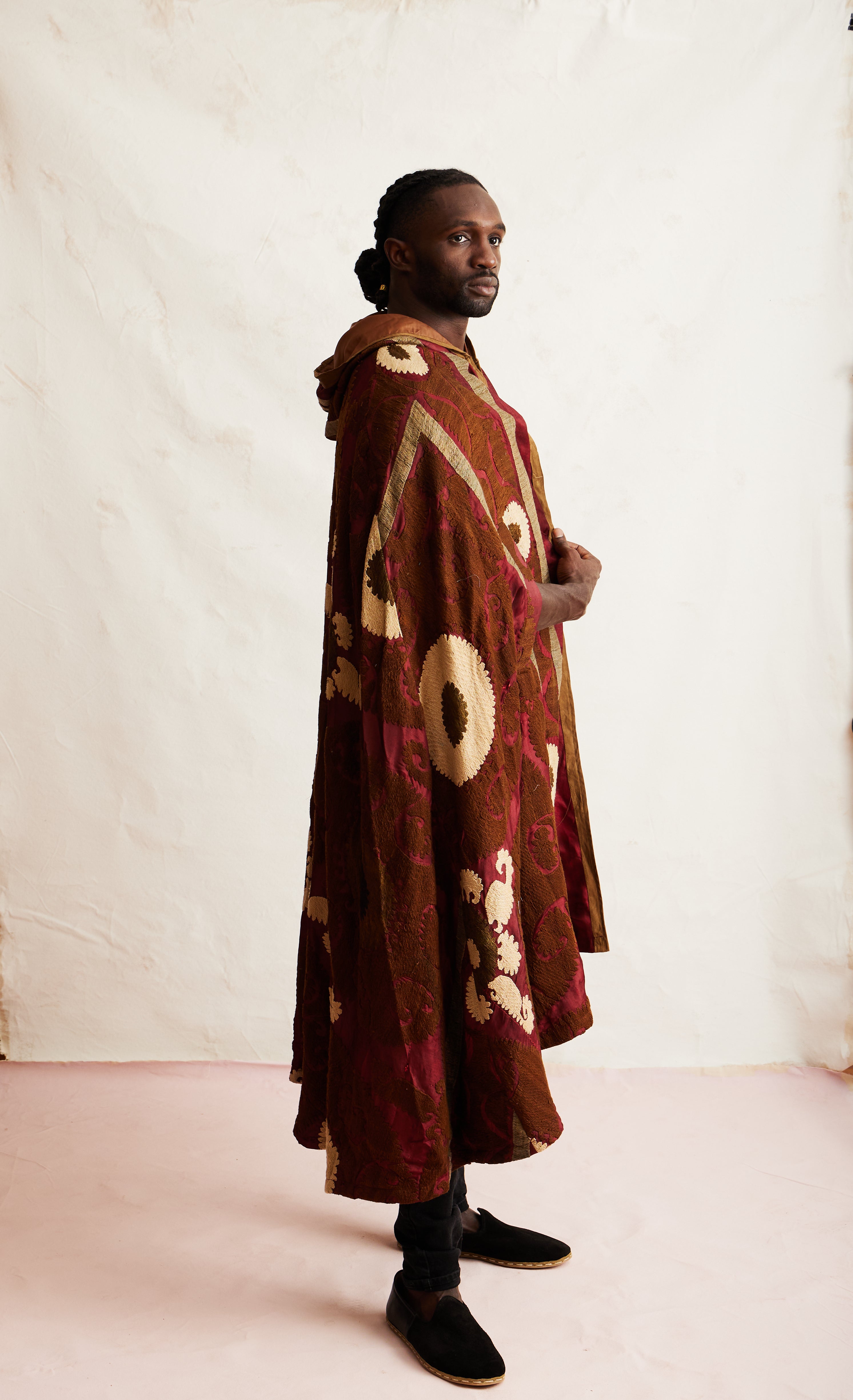 Whirling Dervish Cape Burgundy